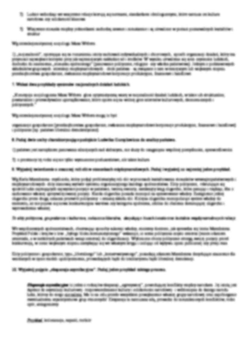 socjologia pytania - strona 2