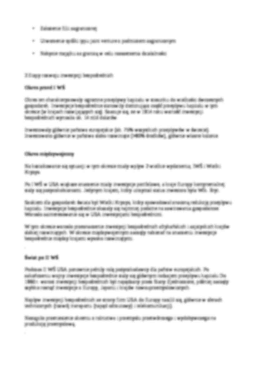 Międzynarodowe przepływy kapitału - strona 3