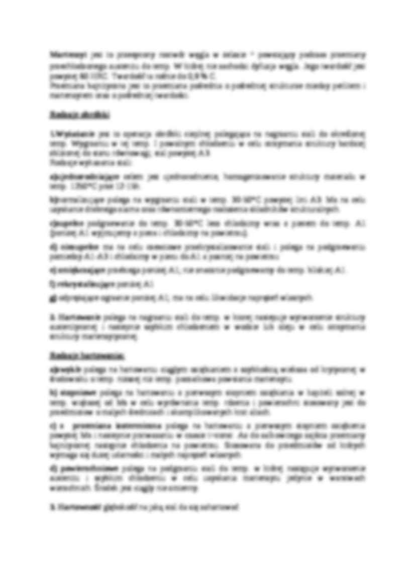 notatki z materiałoznawstwa - strona 3