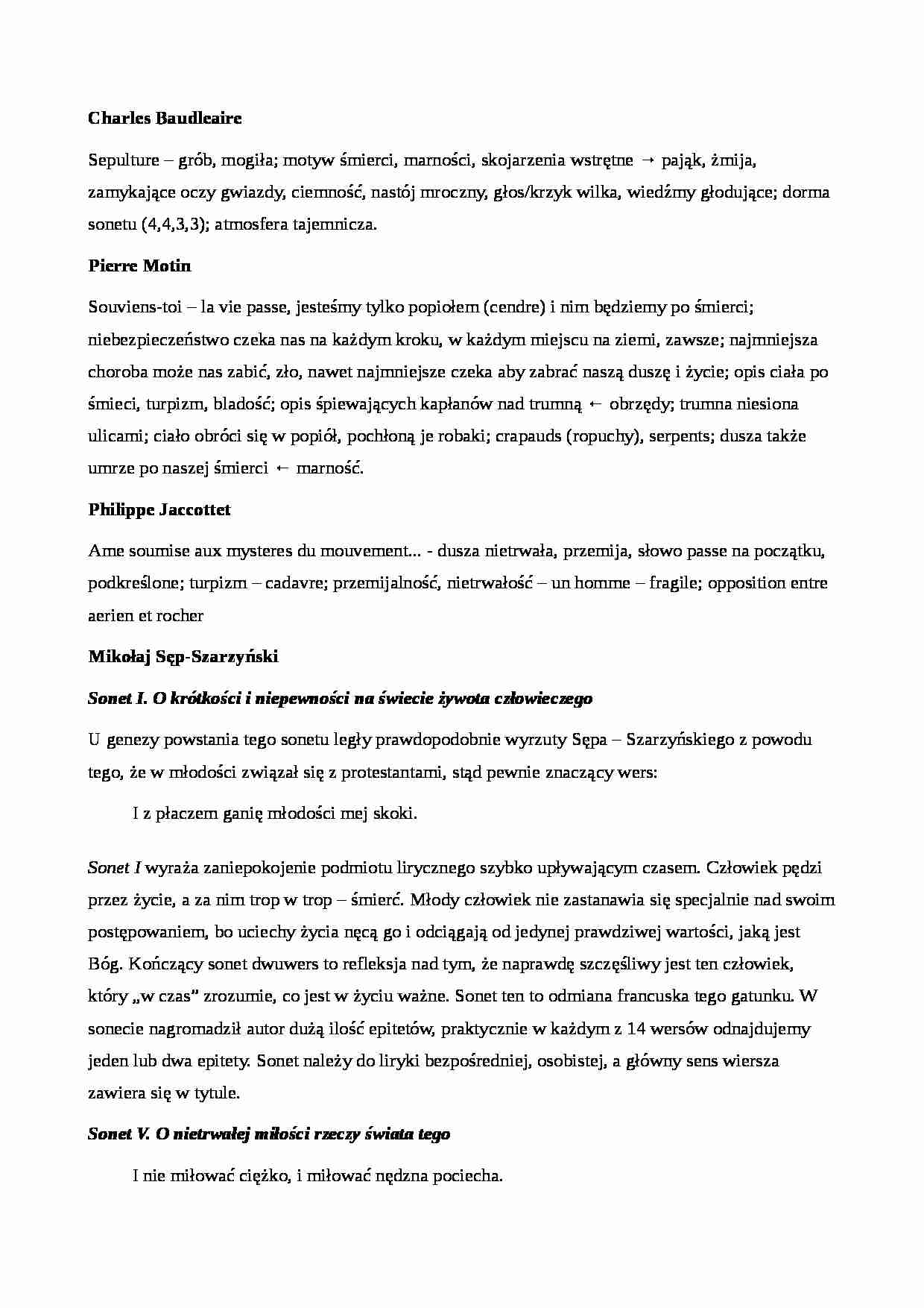 Poezja francuska XVII wieku i bajki La Fontaine PL/FR - strona 1