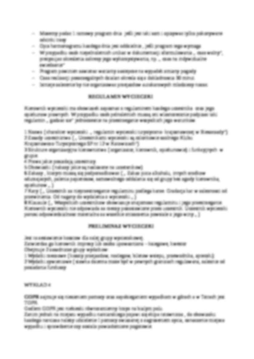 Aktywność plenerowa - wykłady - strona 3