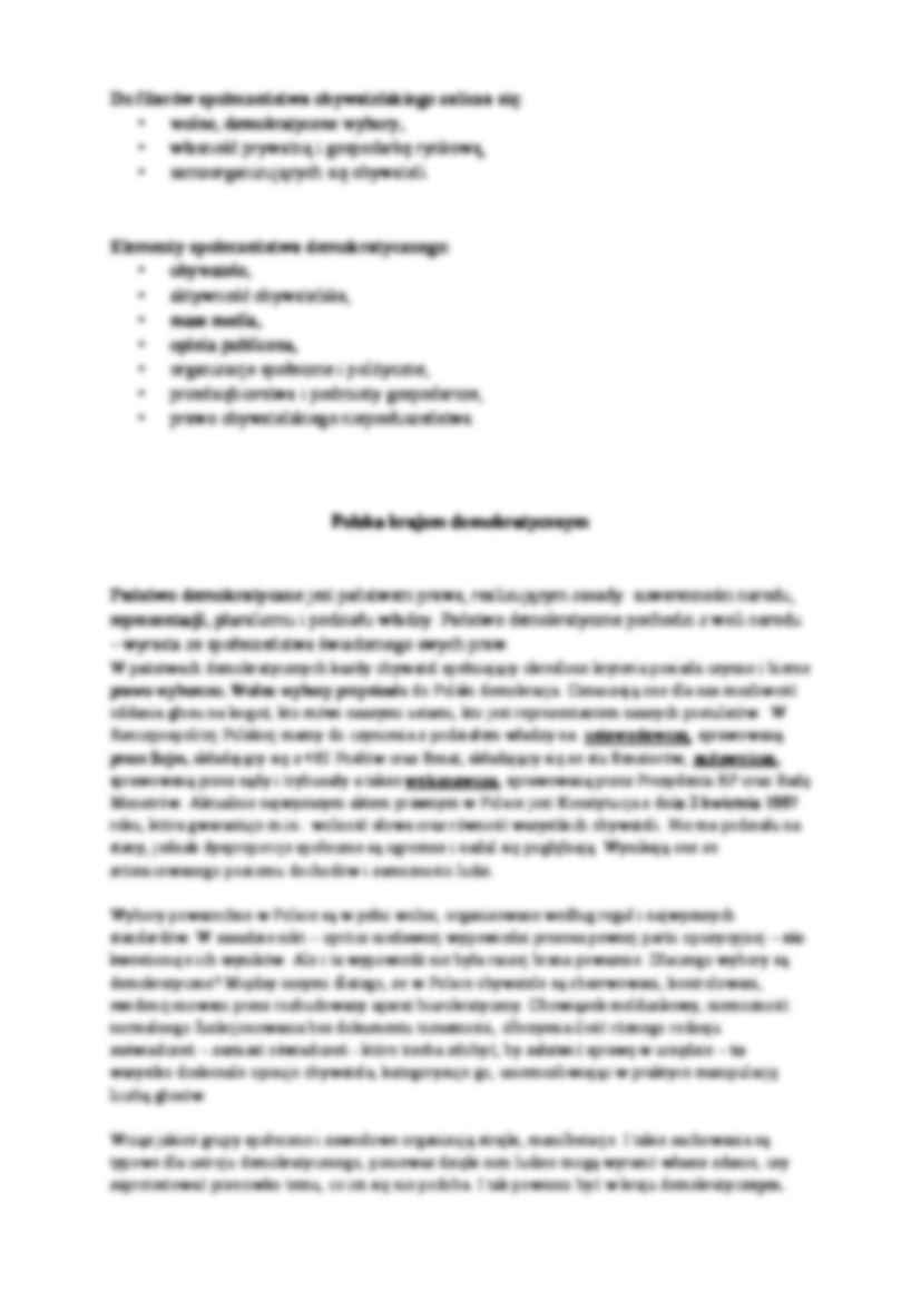 Demokracja polityczna - strona 2