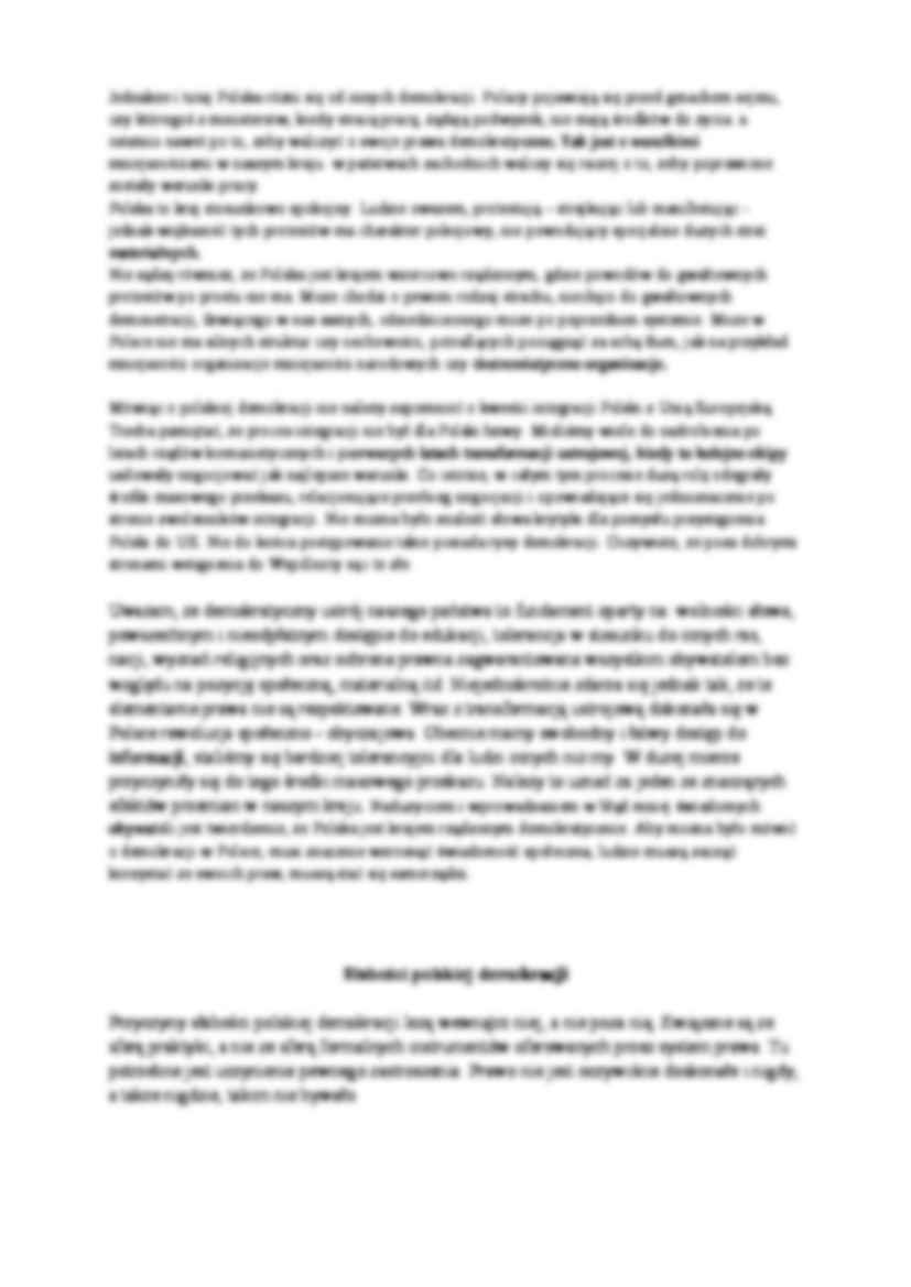 Demokracja polityczna - strona 3