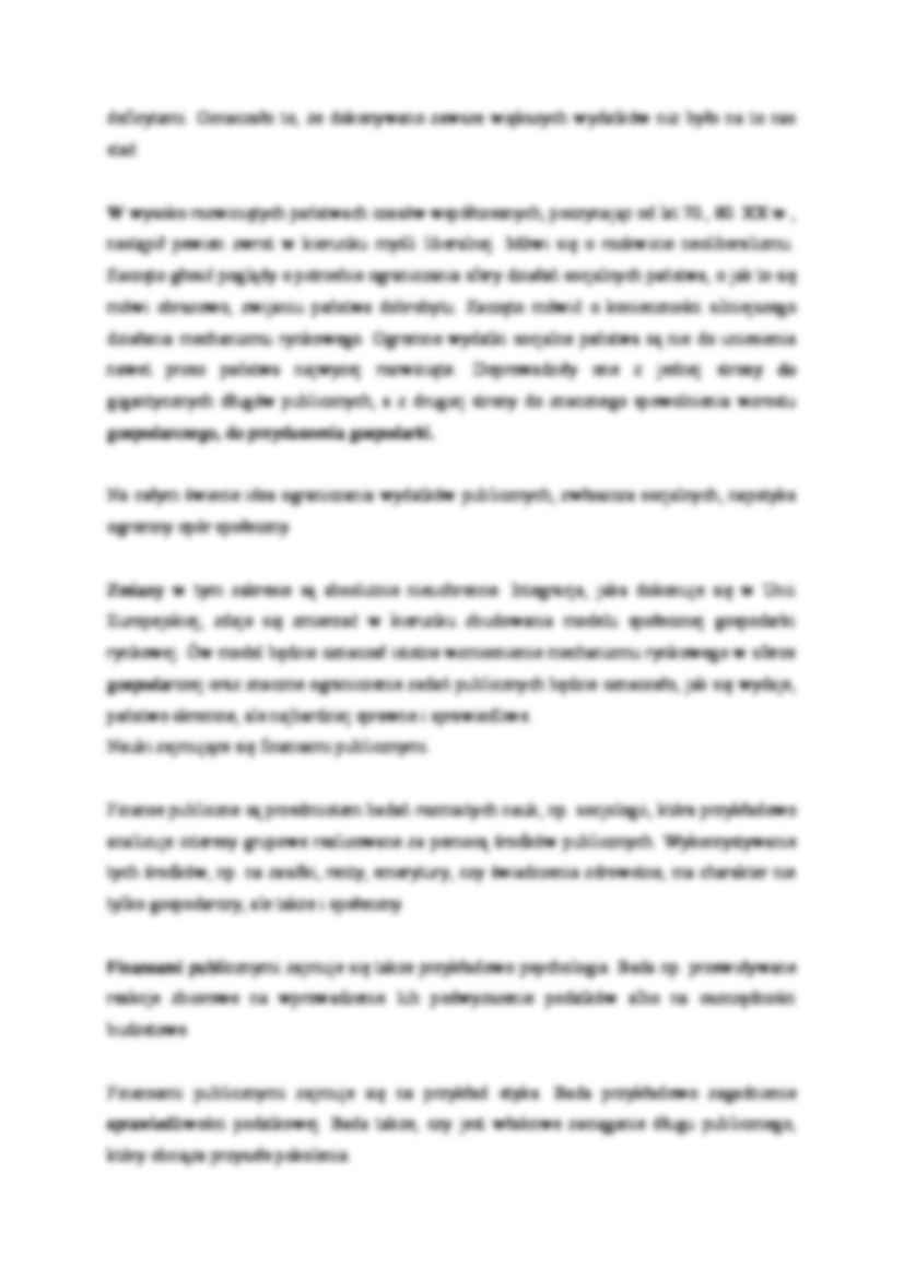 prawo finansowe w Polsce, nauki zajmujące się finansami publicznymi - strona 2