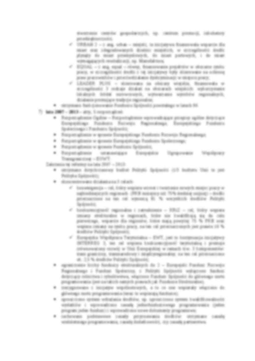 Fundusze strukturalne - wykłady - strona 3