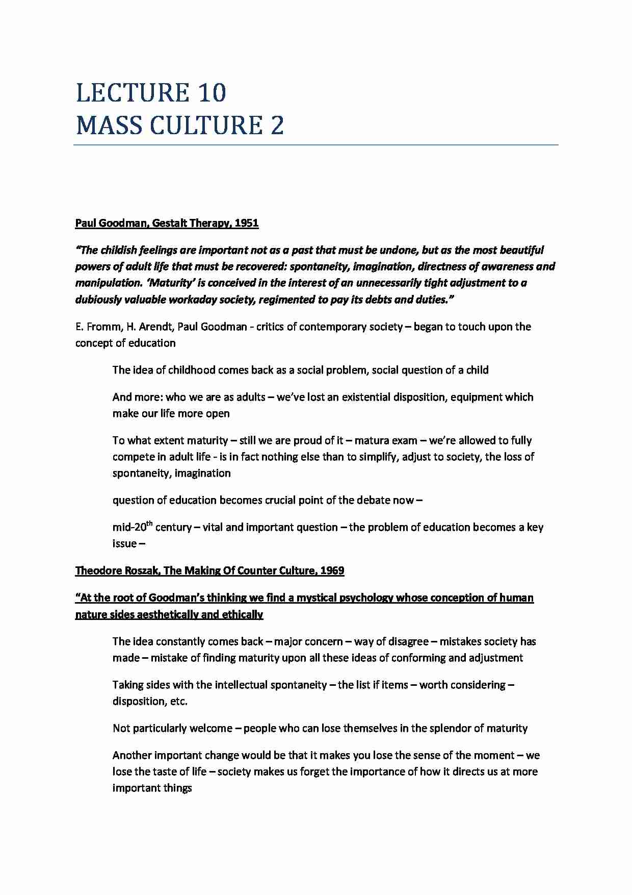 Language and Culture - wykład w języku angielskim cz. 5 - strona 1