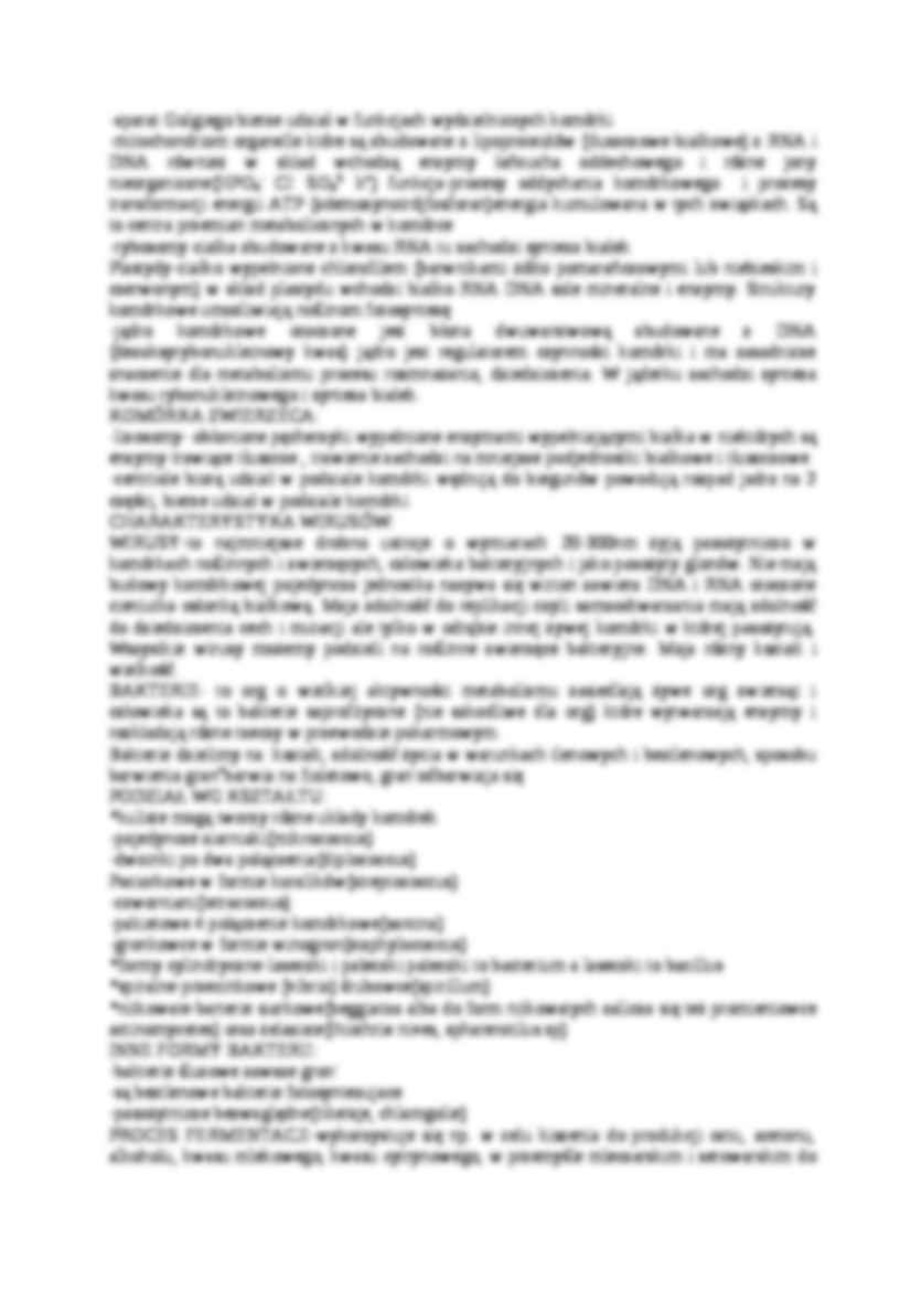 Biologia - wykłady - strona 2
