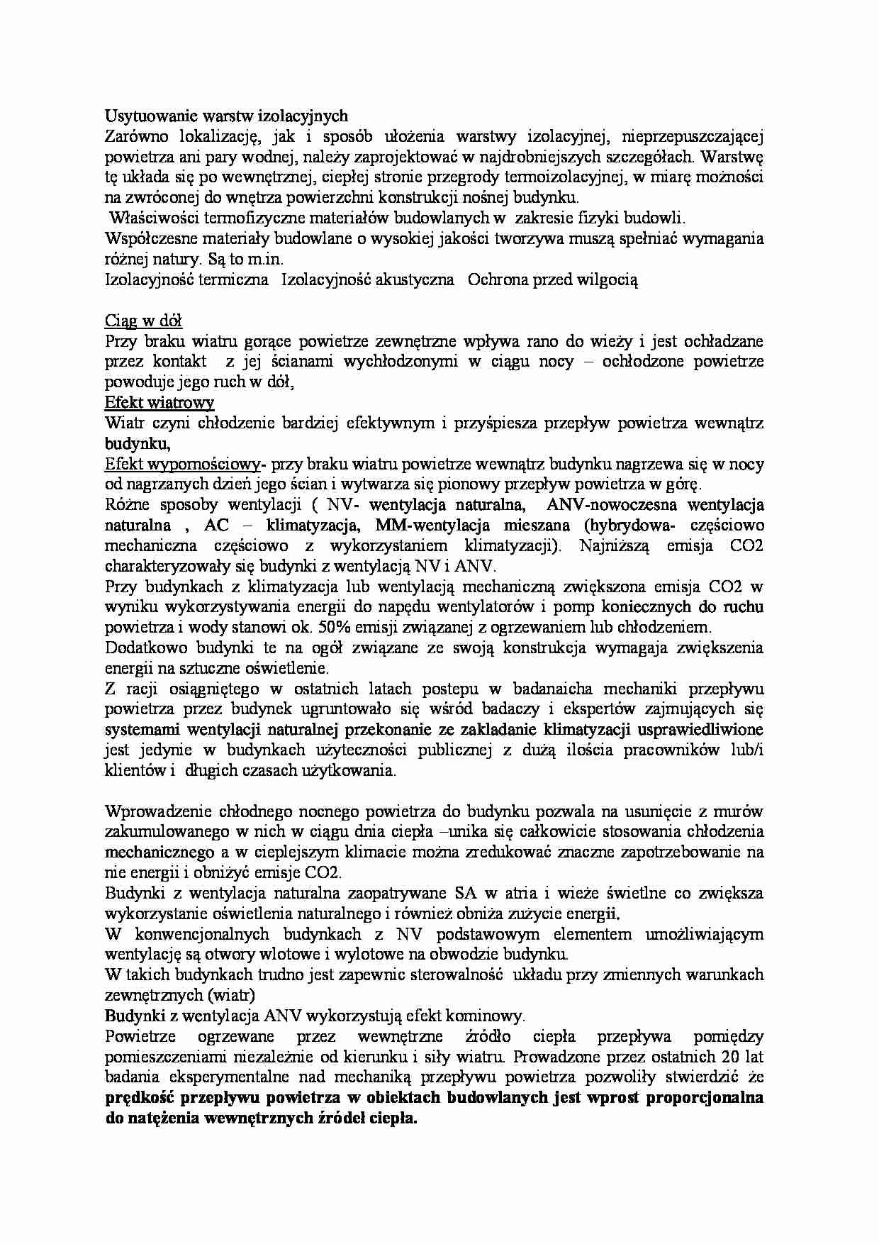 Fizyka budowli - cz. 3 - strona 1