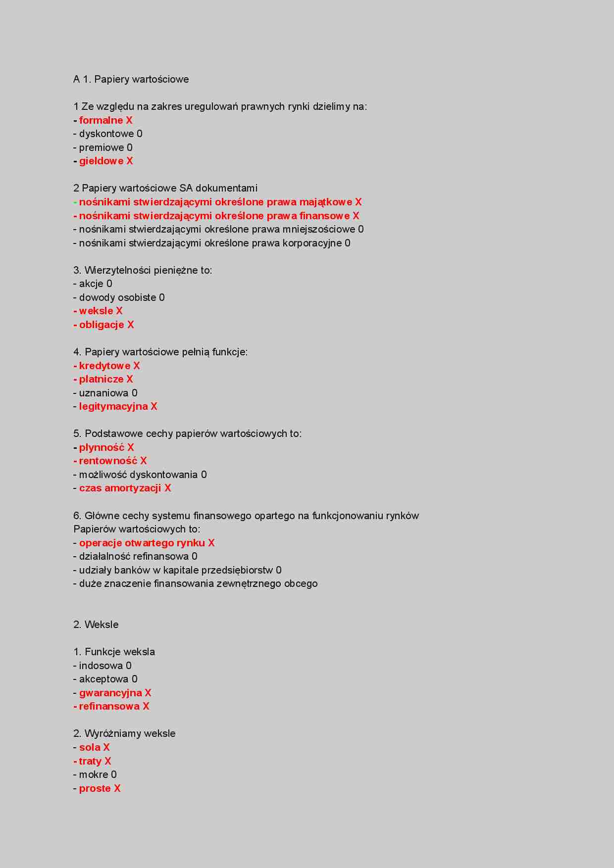 Kolokwium z rynków finansowych - strona 1