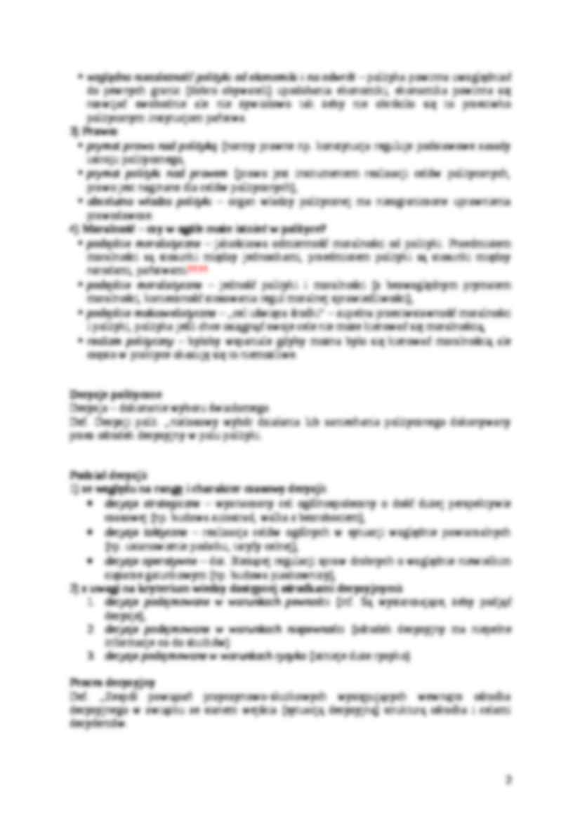 Nauka o polityce - Determinanty polityki - strona 2