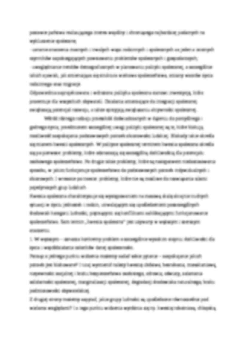 polityka społeczna - pojęcie, cele, priorytety. Kwestia społeczna - strona 2