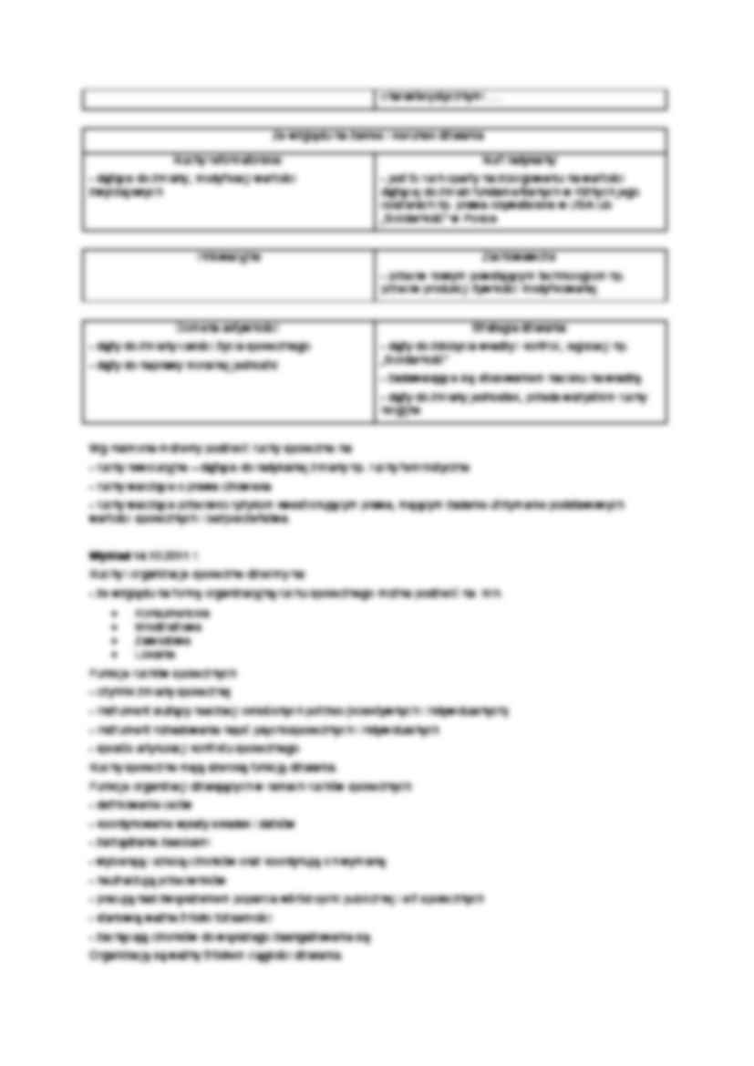 Ruchy społeczne - wykłady - strona 2