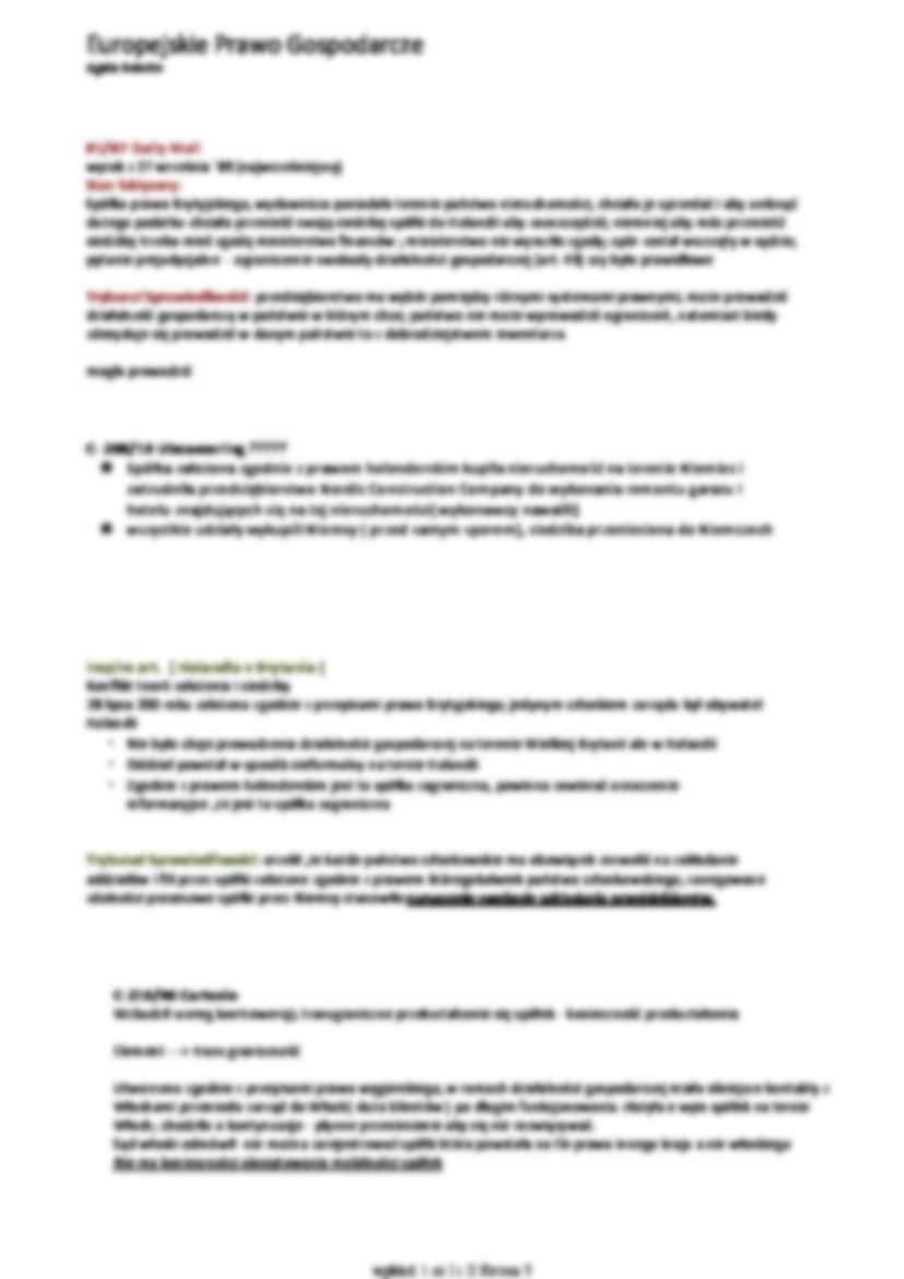 Europejskie prawo gospodarcze  - strona 3