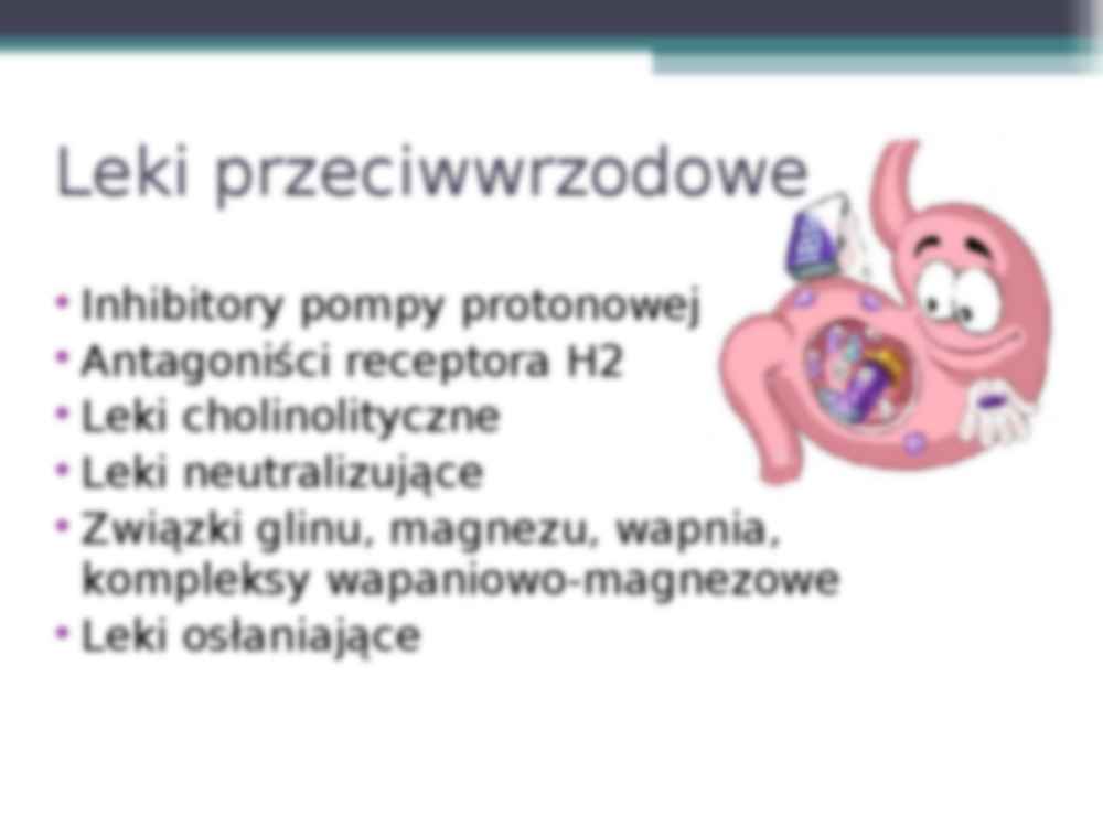 Przegląd leków stosowanych w chorobach przewodu pokarmowego OTC - strona 3