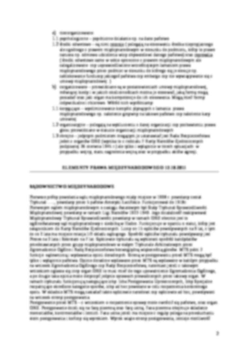 Wykłady prawo międzynarodowe - strona 2