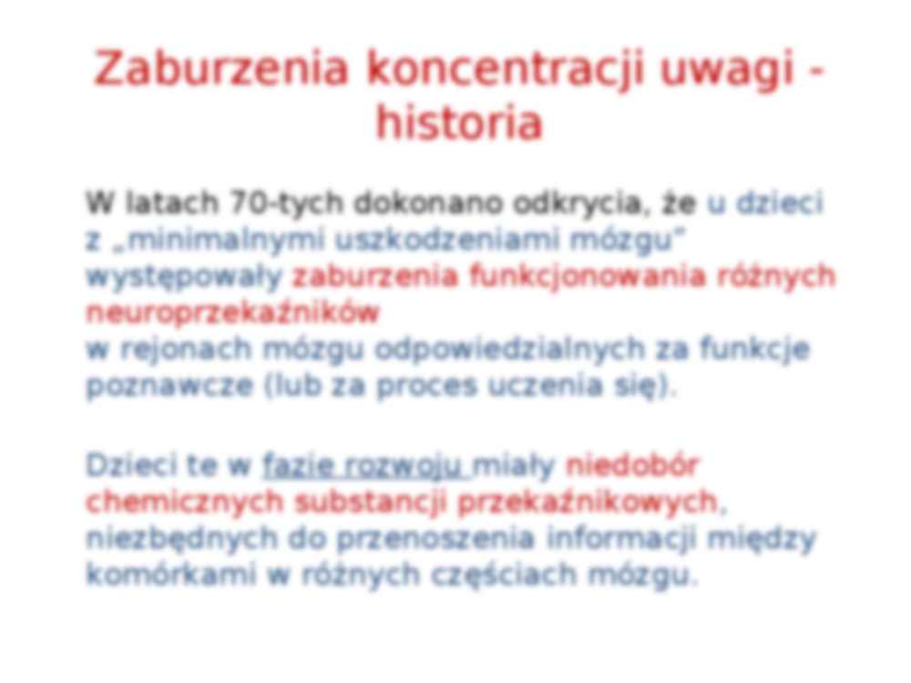 Zaburzenia koncentracji uwagi - strona 3