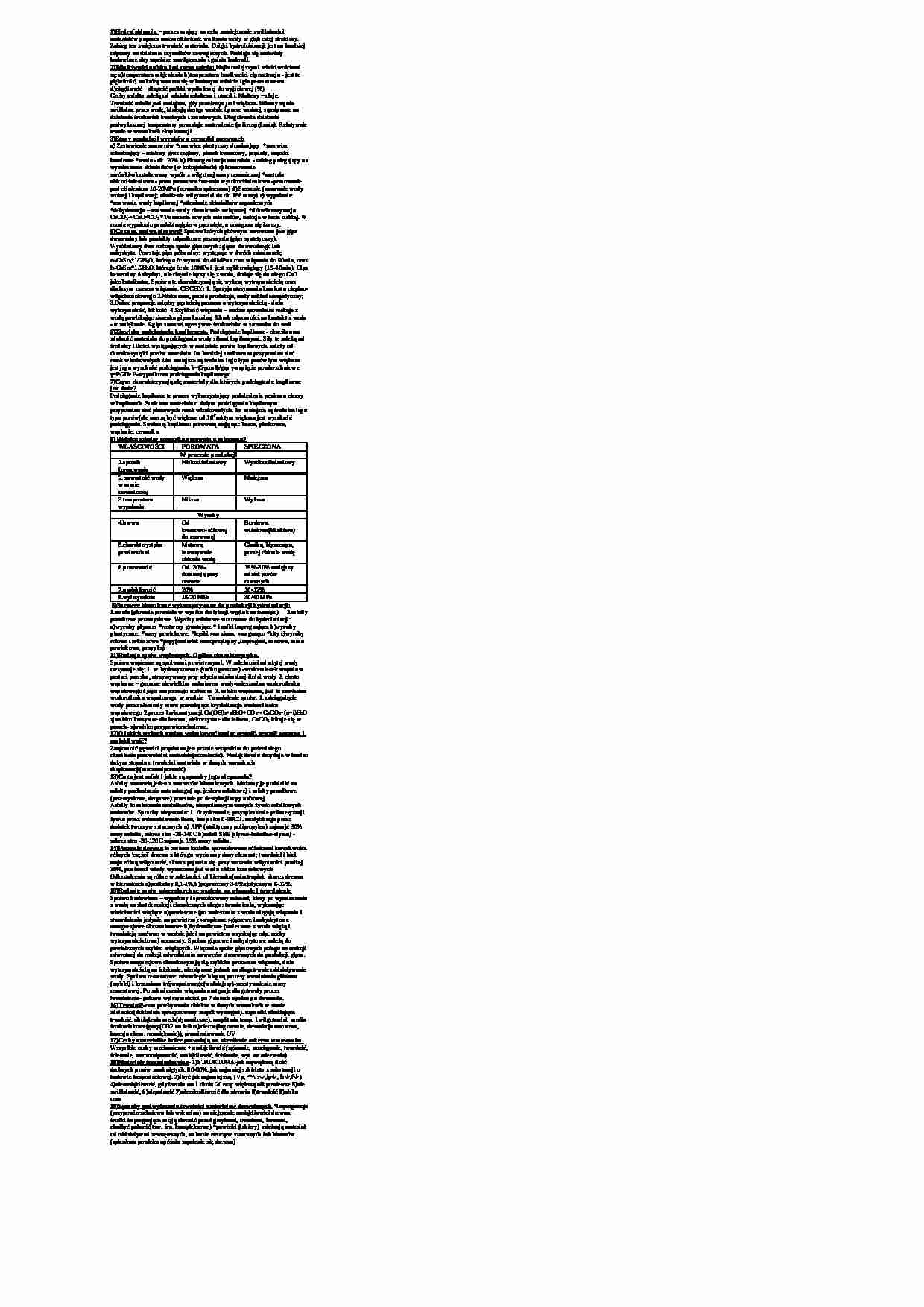 Zaliczenie ćwiczeń - kompendium - strona 1