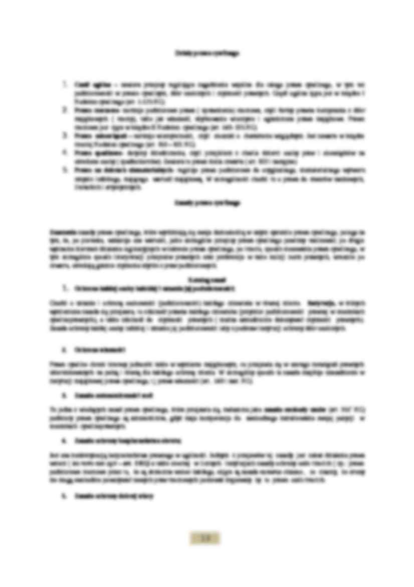 Prawo  cywilne - cześć ogólna i rzeczowa - strona 2