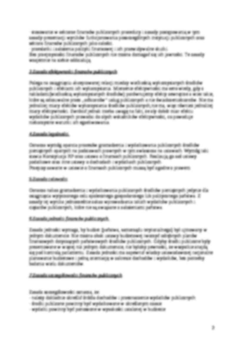 Prawo finansowe - zagadnienia - strona 2
