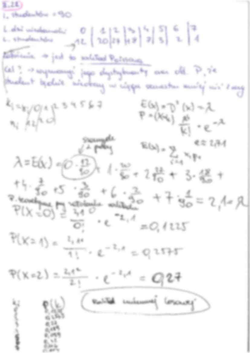 Zadania ze statystyki matematycznej - strona 3