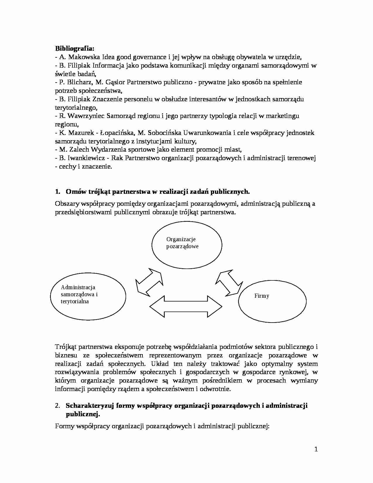 Marketing terytorialny - opracowanie na egzamin - strona 1