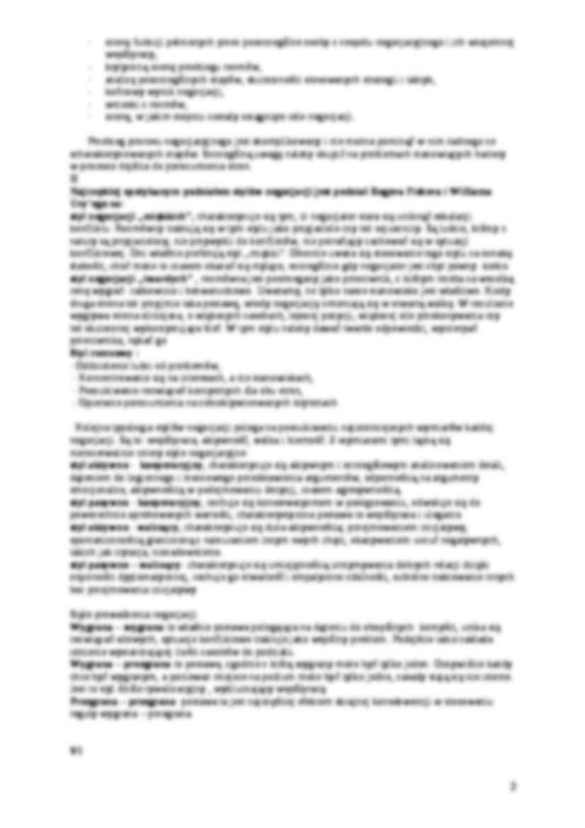 Style negocjacji - strona 2