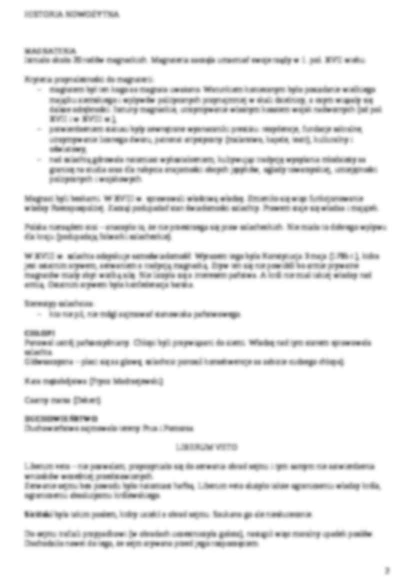 Historia Nowożytna - ćwiczenia - strona 2