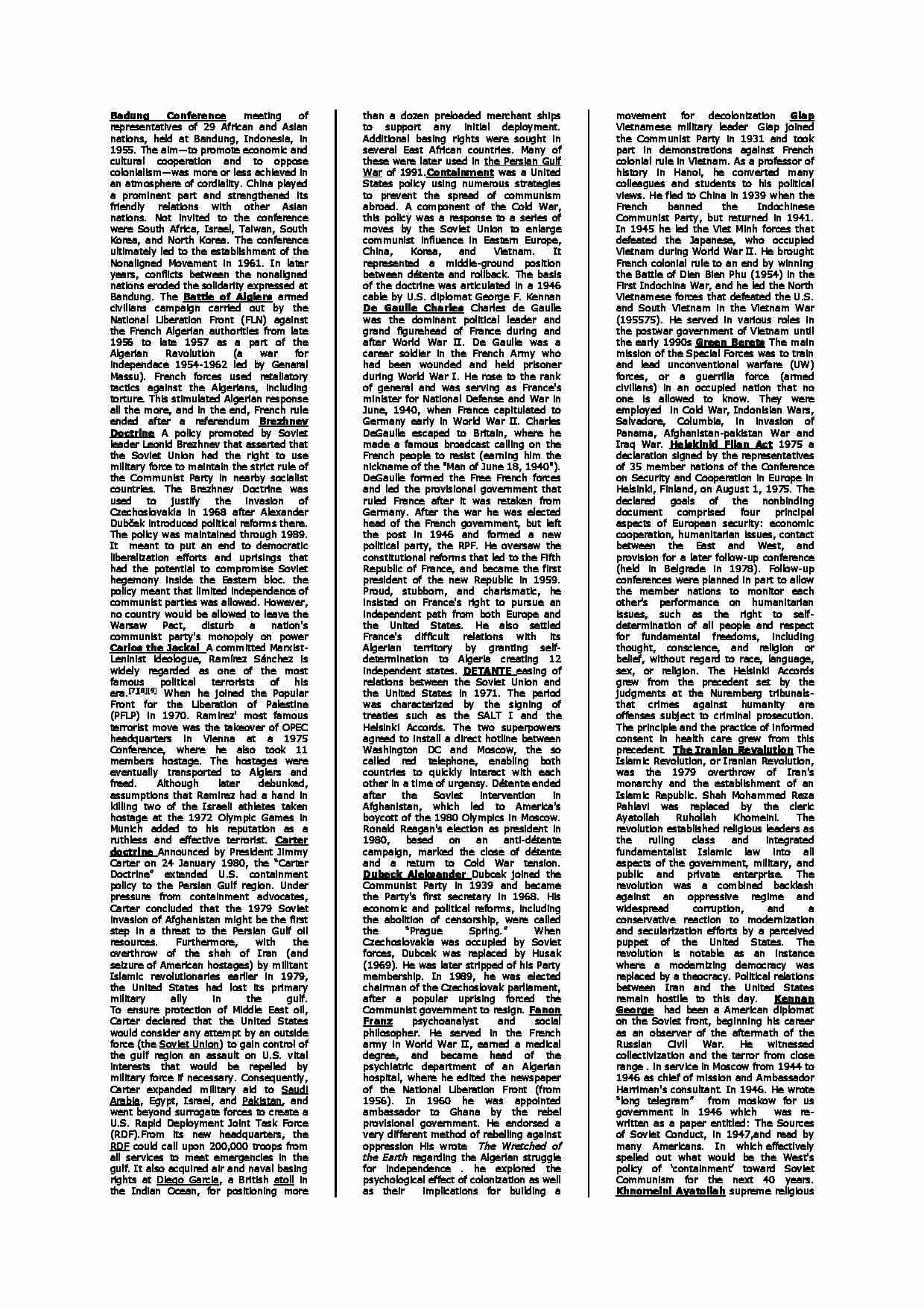 International relations - strona 1