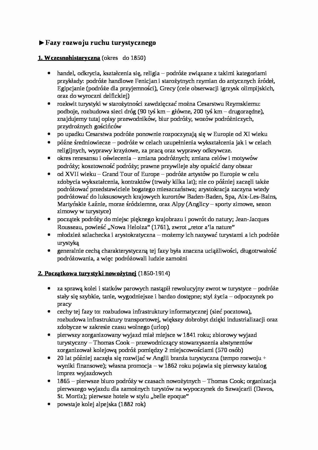 Turystyka - wstęp - strona 1