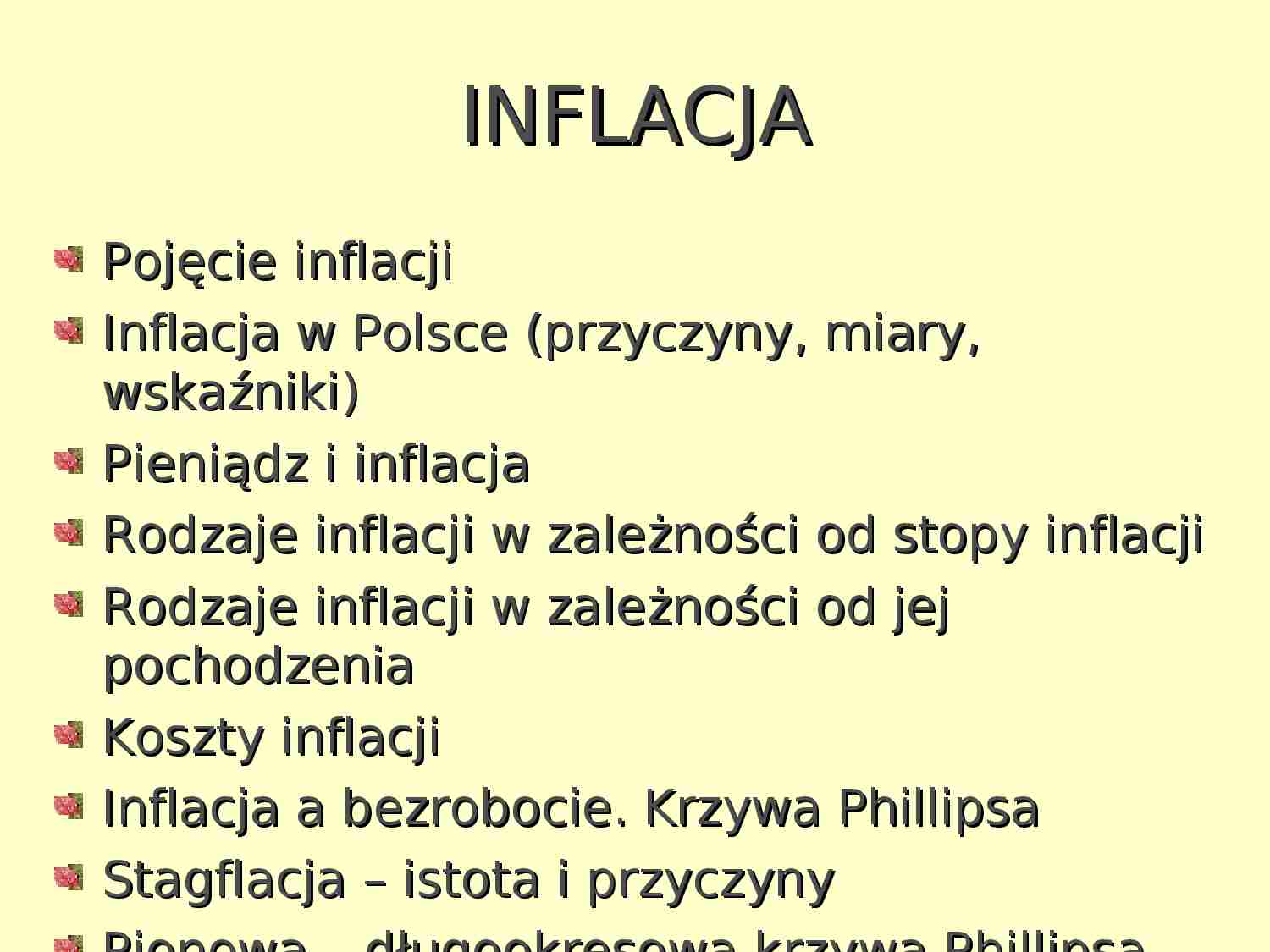 Inflacja - Krzywa Phillipsa - strona 1