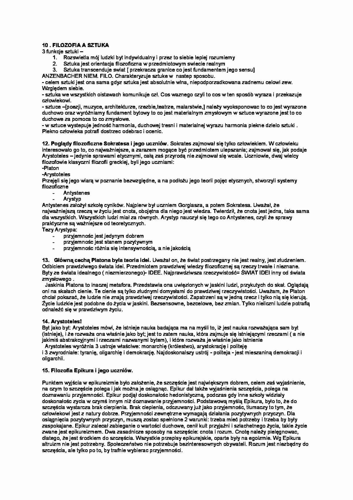 Filozofia - pedagogika - strona 1