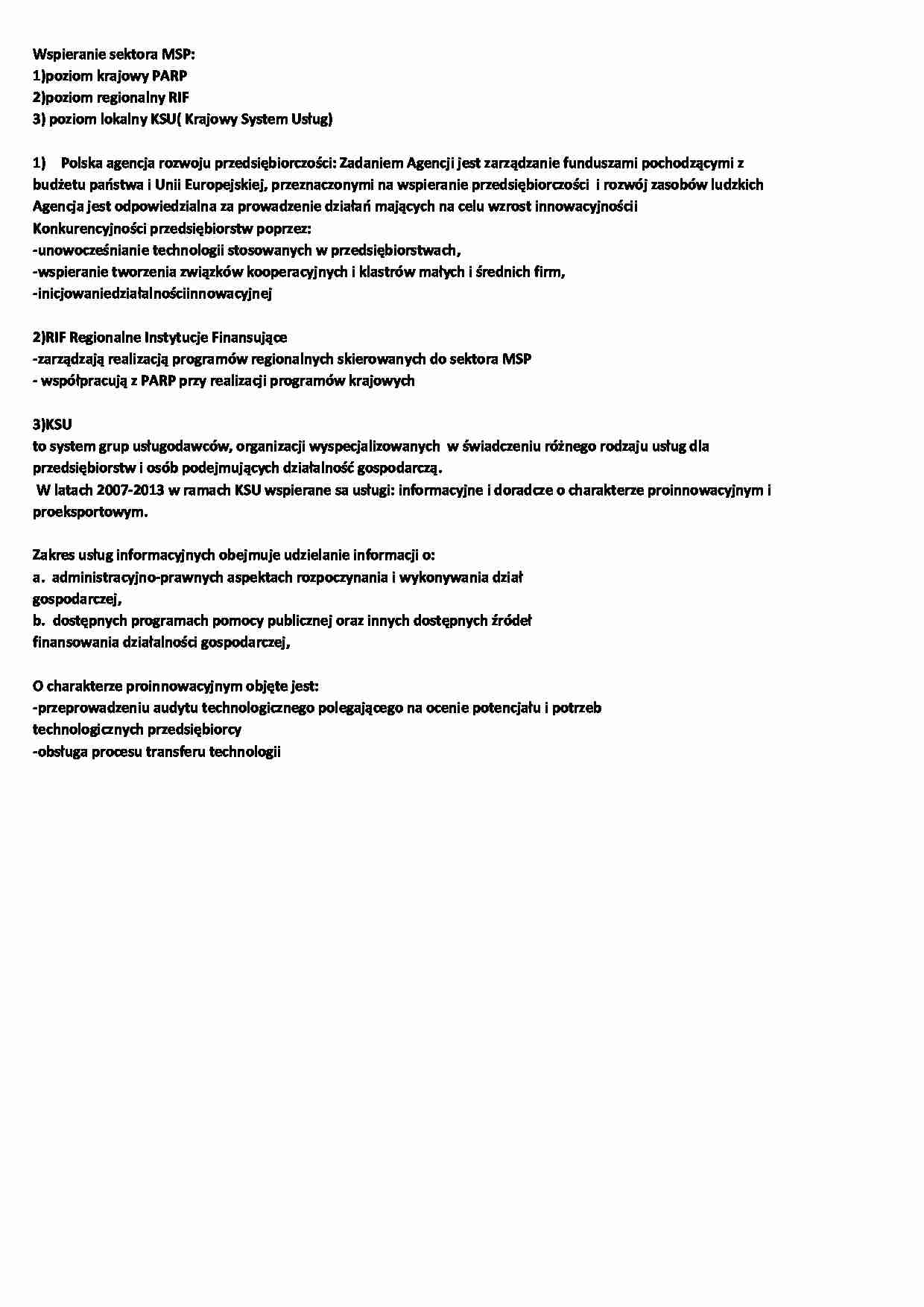 Przedsiebiorczość - strona 1