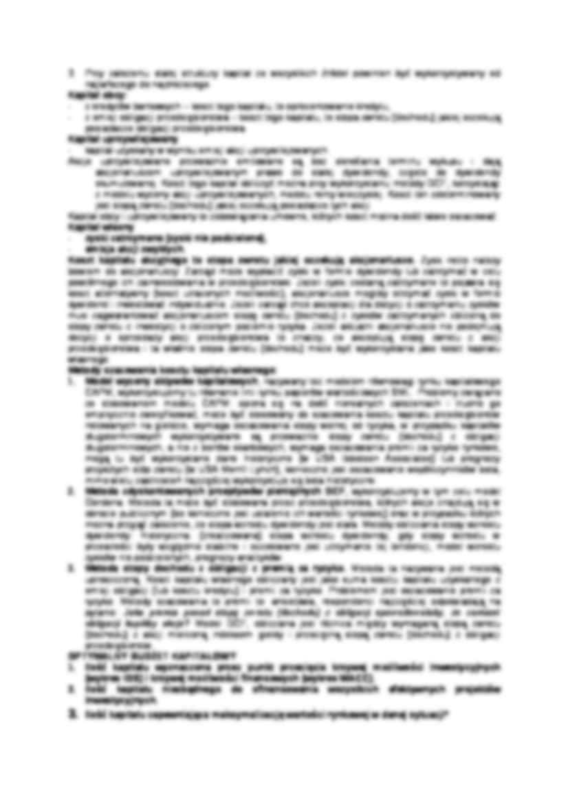Finanse - wykłady - Kapitał obrotowy - strona 3