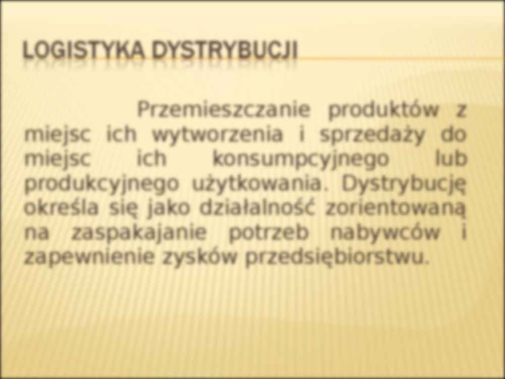 Jakość w logistyce dystrybucji - strona 3