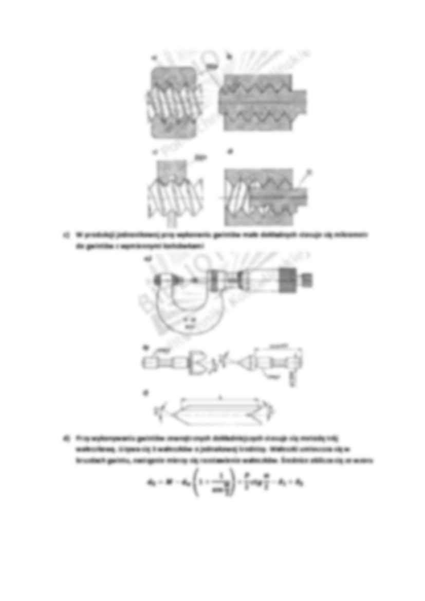 Metrologia - opis przekrojów - strona 2