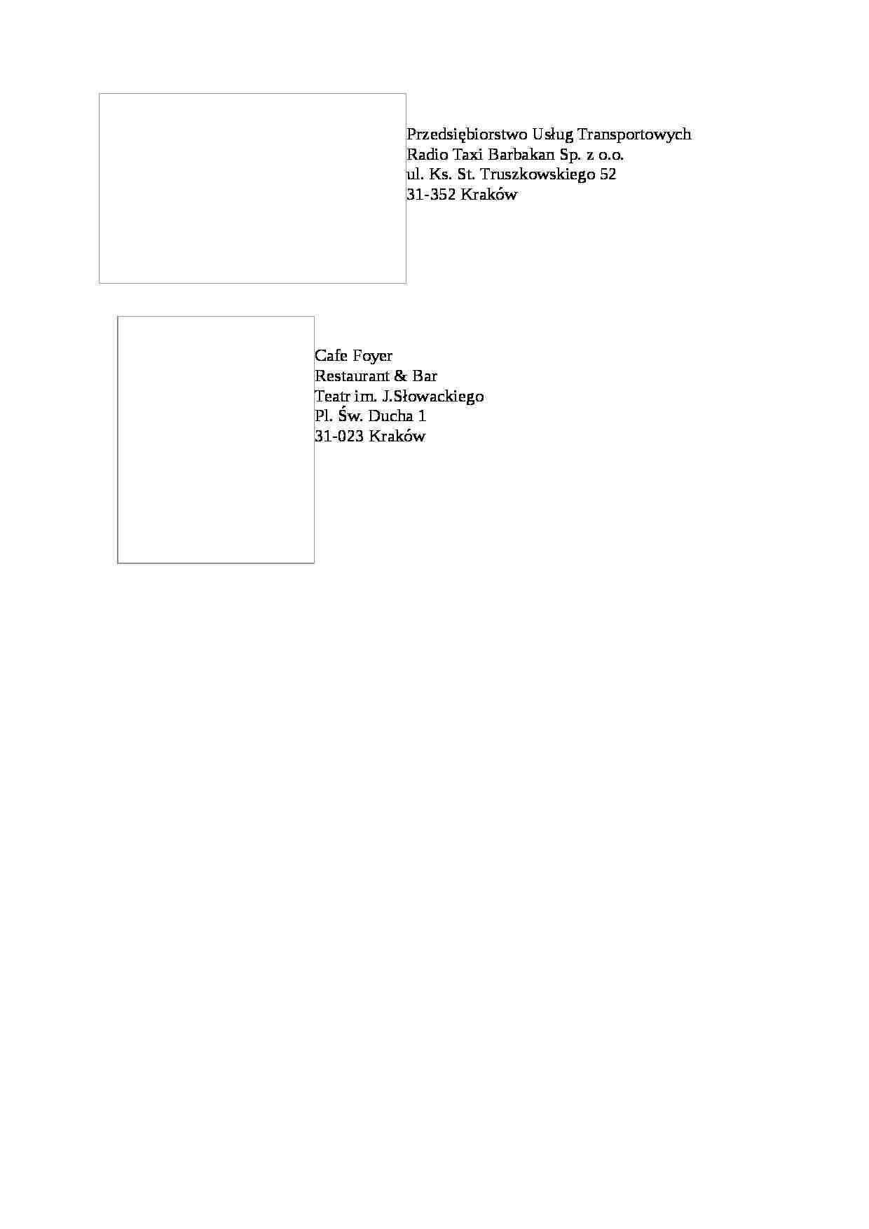 Franchising - strona 1