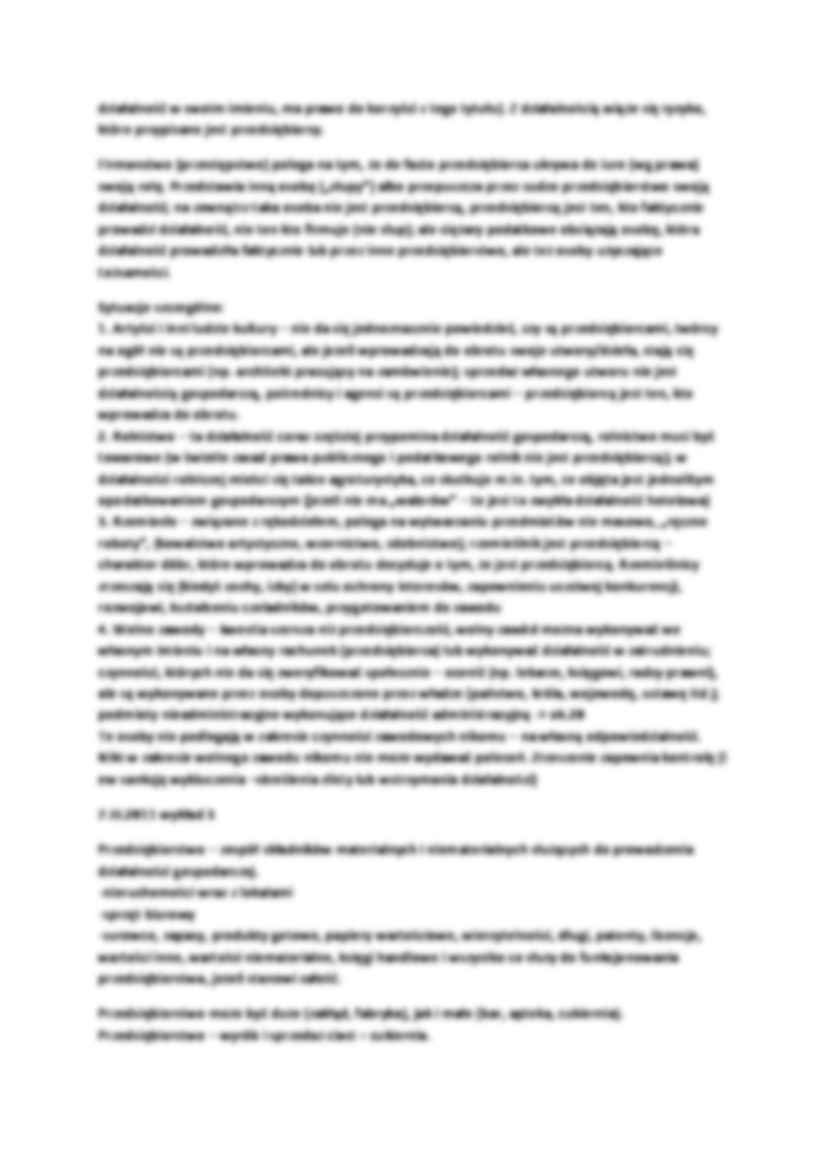 Prawo handlowe i ochrona własności intelektualnej - wykłady - strona 2