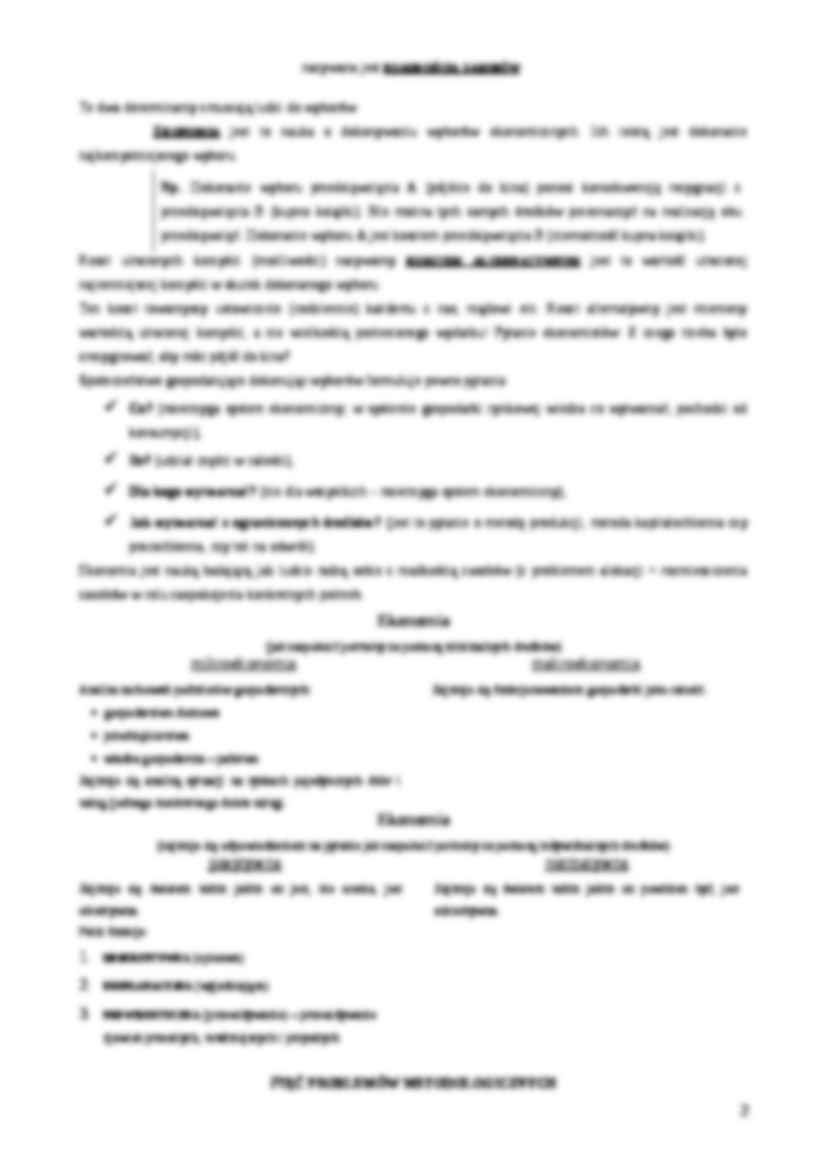 Mikroekonomia - ogół zagadnień - strona 2
