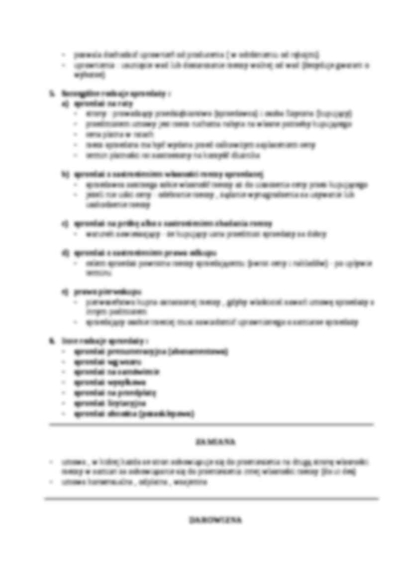 Prawo cywilne - rodzaje umów - strona 3