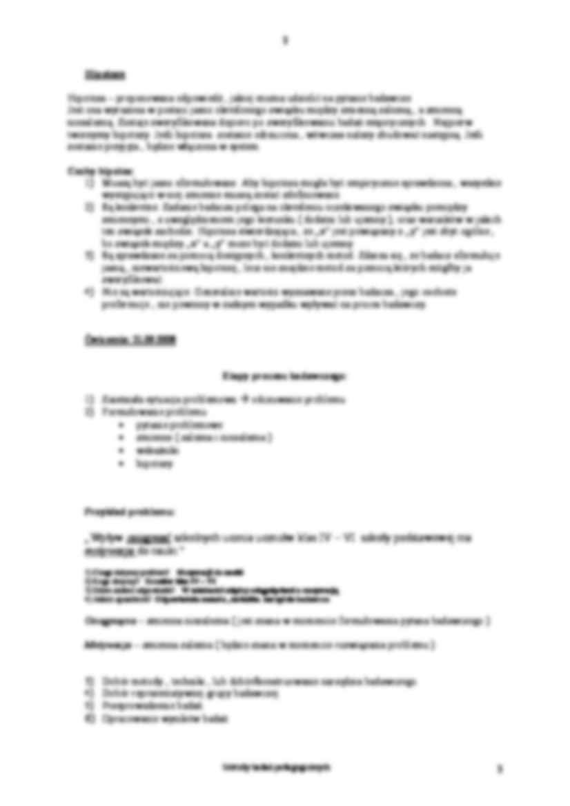 Metody badań pedagogicznych - strona 3
