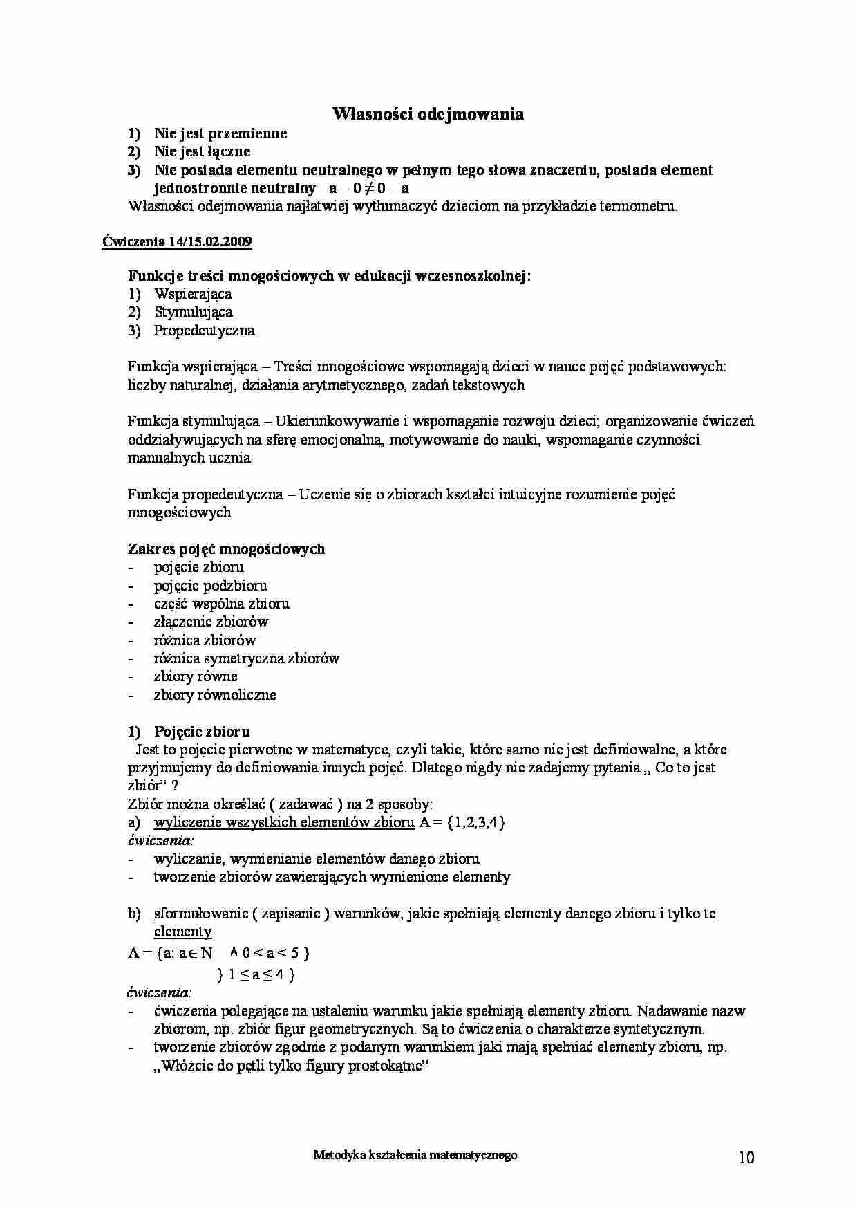 Matematyka część 2 - strona 1