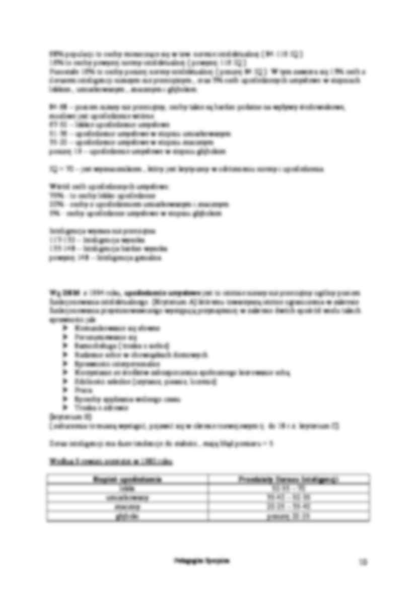 Pedagogika specjalna część 2 - strona 2