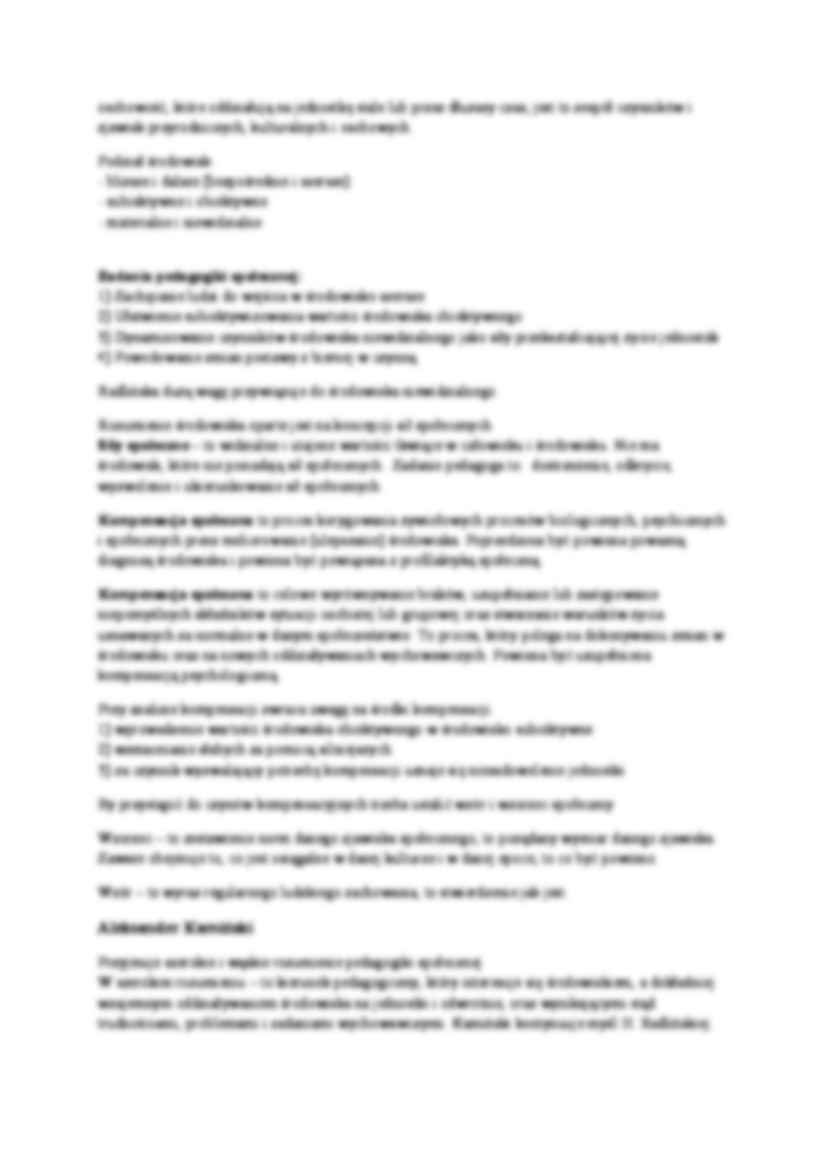 Pedagogika społeczna - wykłady i ćwiczenia - strona 2