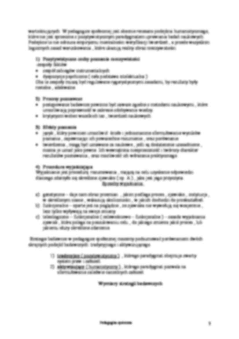 Pedagogika społeczna -wykłady i ćwiczenia - strona 3