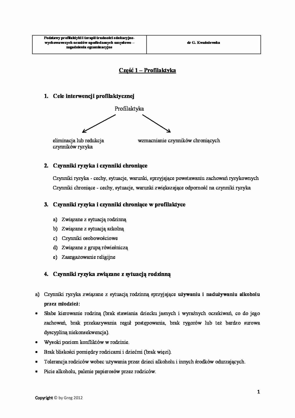 Podstawy terapii część 1 - strona 1