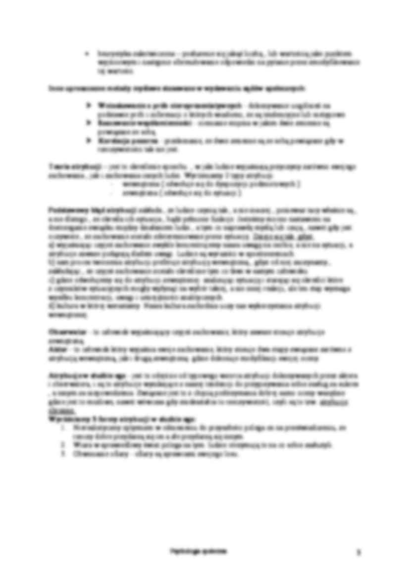 Psychologia społeczna część 1 - strona 3
