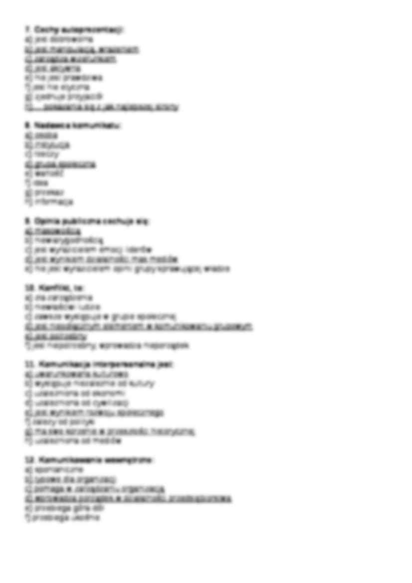 Techniki komunikacyjne - testy - strona 2