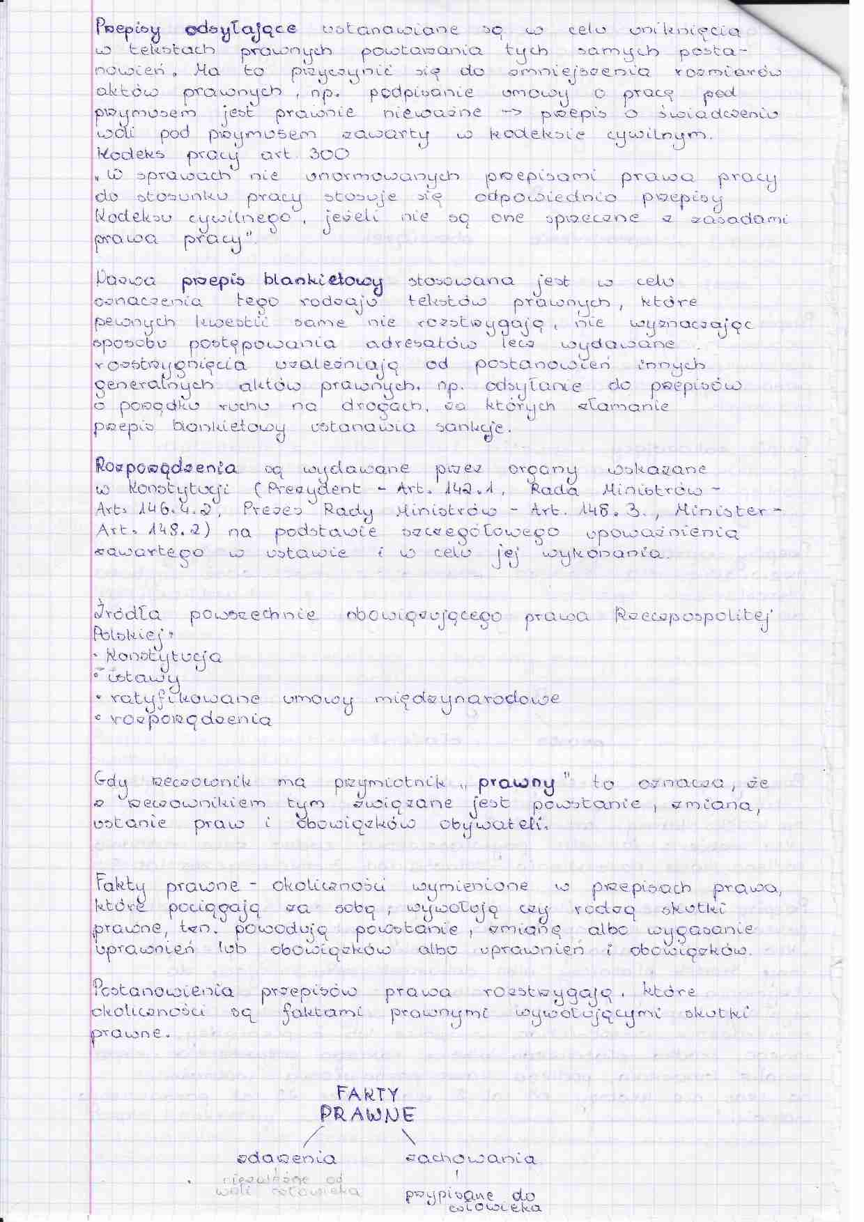 Prawo - wykłady - Wykładnia celowościowa - strona 1