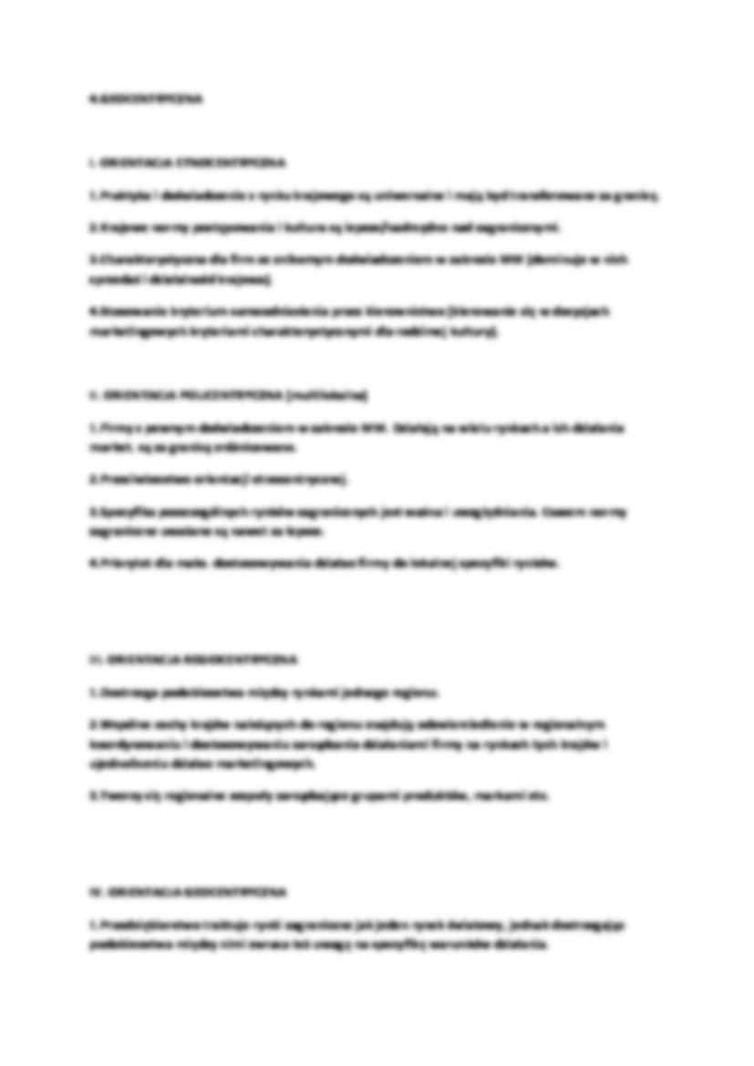 Marketing międzynarodowy - ćwiczenia - strona 2