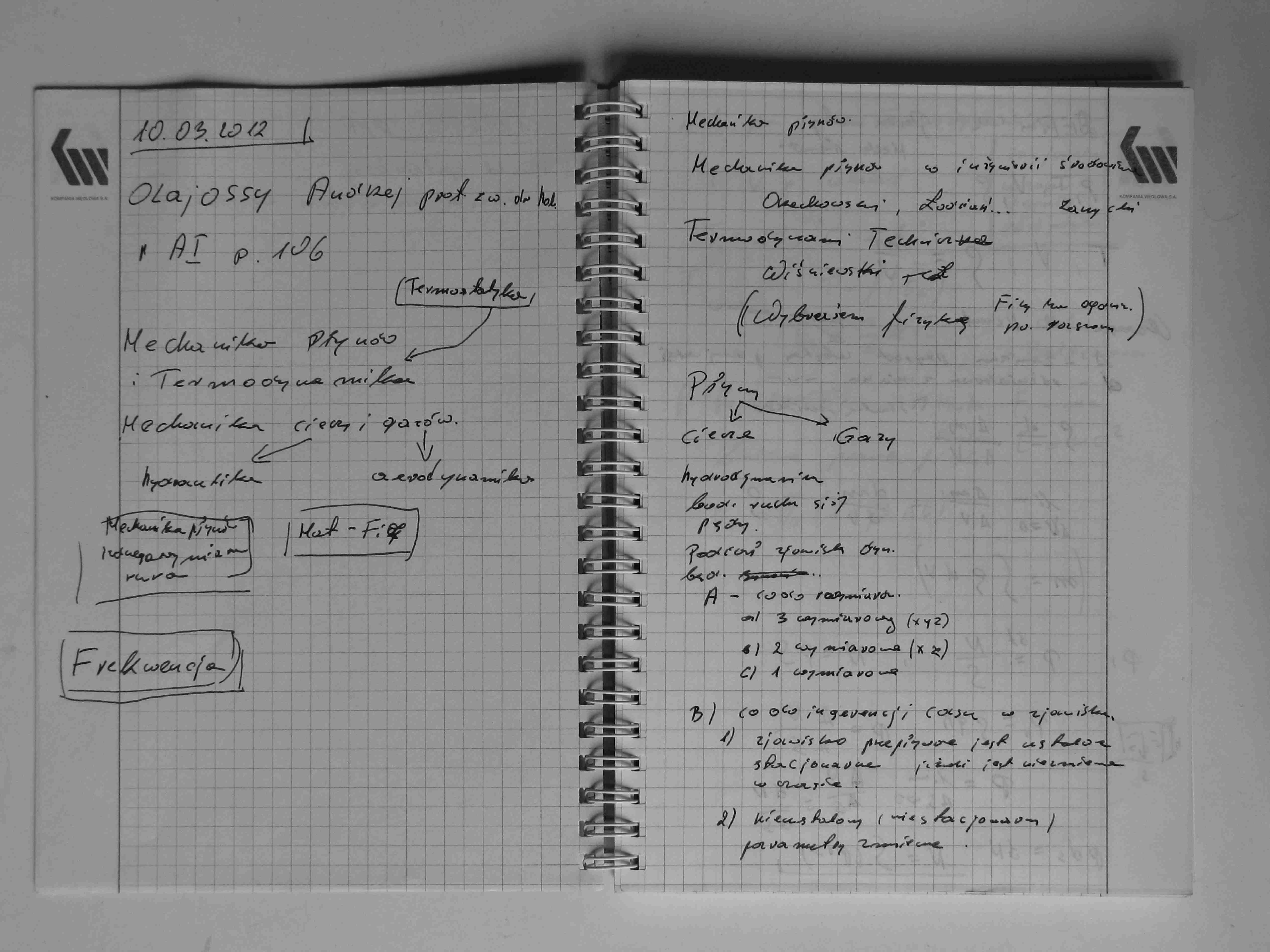 Termodynamika - ćwiczenia - strona 1